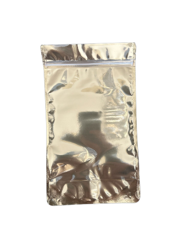 Doypack Gold Şeffaf Metalize Kilitli 16X27 (500 Adet)