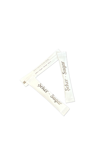 Stick Beyaz Şeker 3 gr  (1000 Adet)