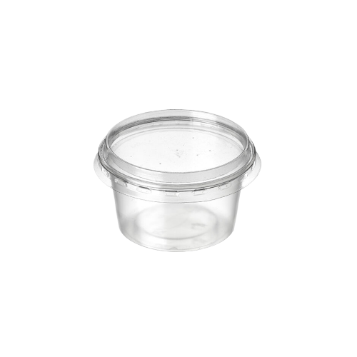 50 cc Sos Kabı Panda Şeffaf (1000 Adet)