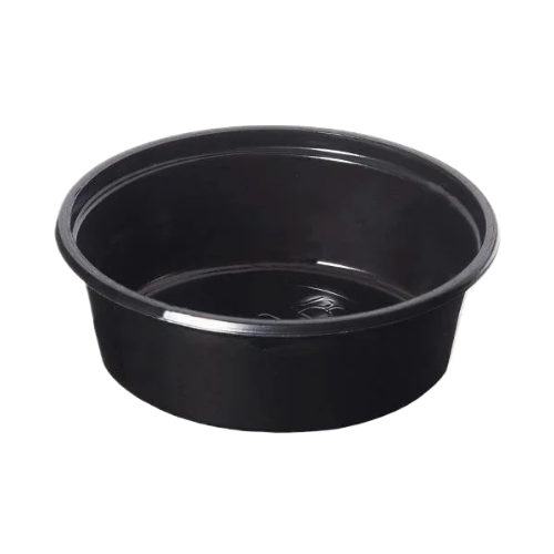 50 cc Sos Kabı Panda Siyah (1000 Adet)