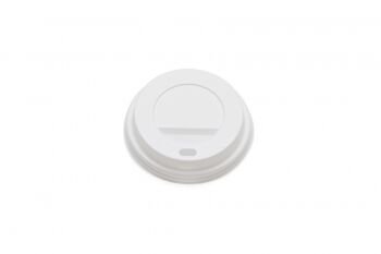 90 mm Beyaz Sıcak İçecek Kapak 14-16 oz Bardak İçin (1000 Adet)