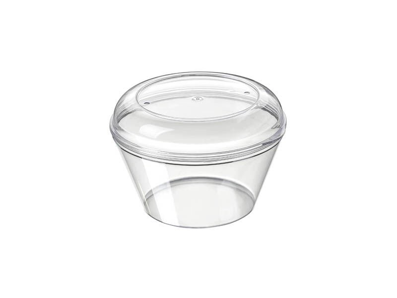 CP13 220 cc Kristal V Puding Kase Takım (800 lü)