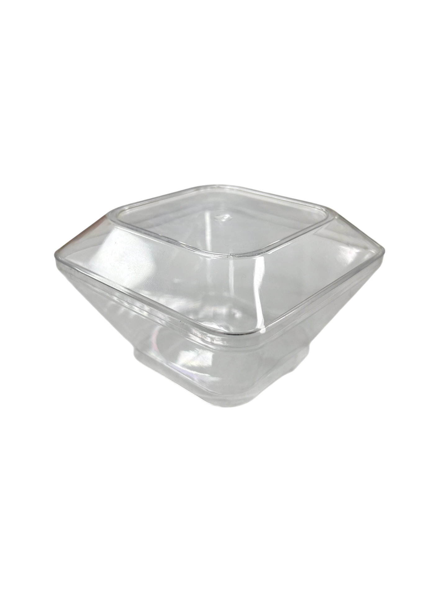 CP39 Kristal Lotus Tatlı Kabı Kapaklı (900 Adet)