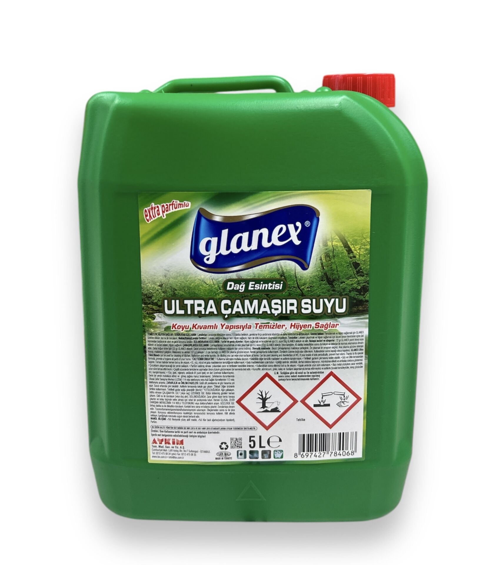 Ultra Yoğun Çamaşırsuyu 5 Lt (4 Adet)