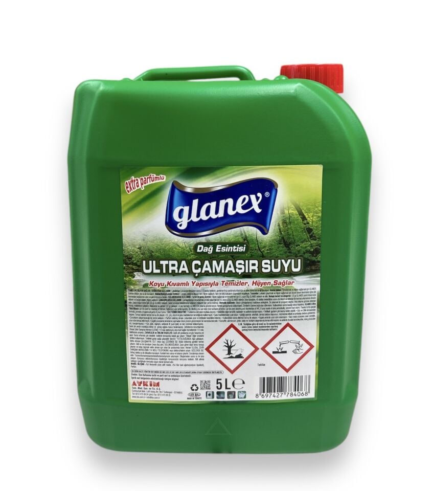 Ultra Yoğun Çamaşırsuyu 5 Lt (4 Adet)