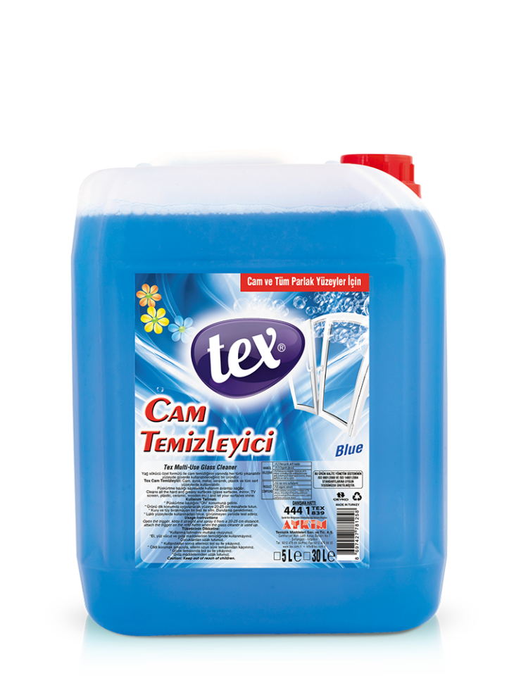 سائل تنظيف الزجاج 5 لتر (4 قطع)