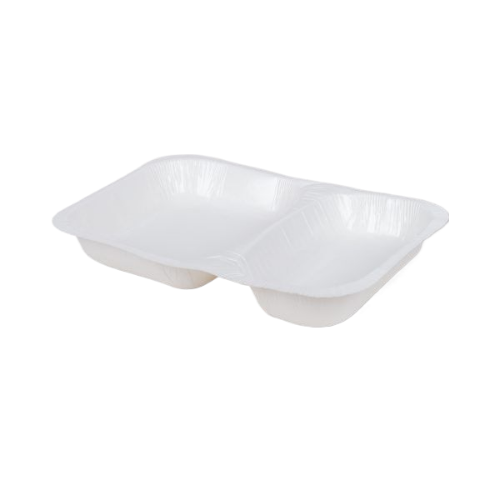 KT-09 İki Gözlü Yemek Kabı (500 Adet)