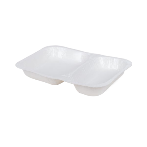 KT-09 İki Gözlü Yemek Kabı (500 Adet)