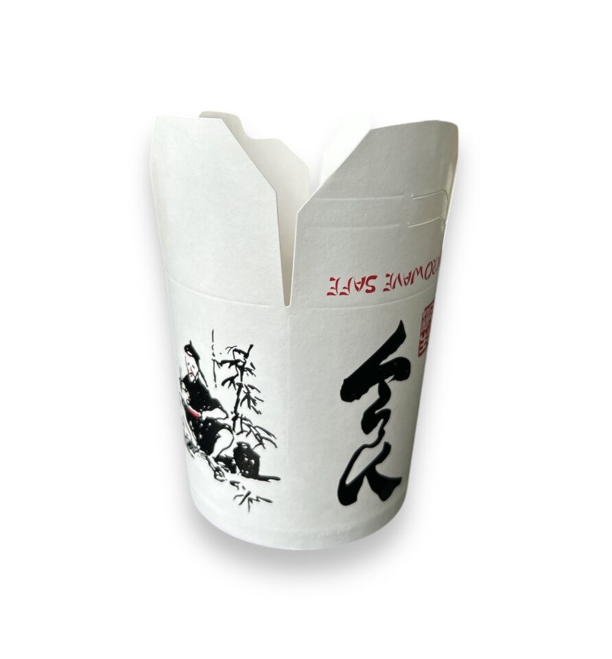 26 Oz Noodle Kutusu Karton Beyaz (500 Adet)