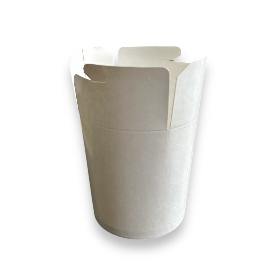 16 Oz Noodle Kutusu Karton Beyaz (500 Adet)