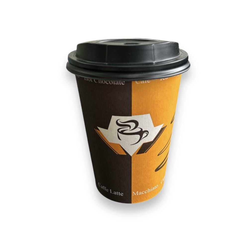 14 Oz DW Çiftduvarlı Karton Bardak  Diamond (500 Adet)