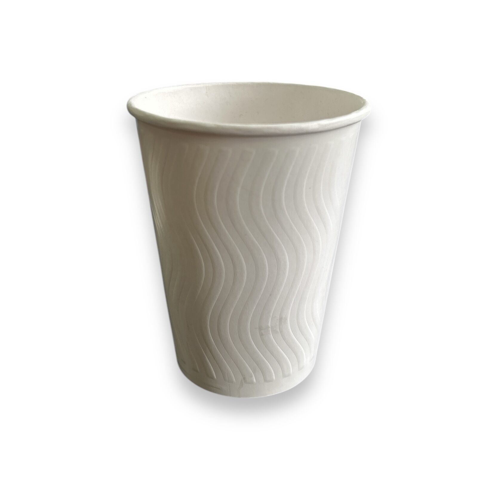 14 Oz DW Çiftduvarlı Karton Bardak Embossed (800 Adet)