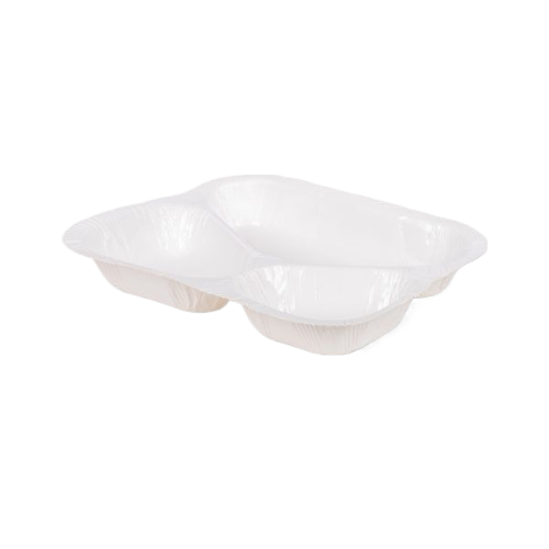 KT-30 Üç Bölmeli Yemek Kabı (500 Adet)