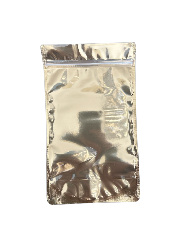 Doypack Gold Şeffaf Metalize Kilitli 16X27 (500 Adet)