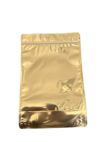 Doypack Gold Transparent Metalized Lock 20X30 (300 Pcs)