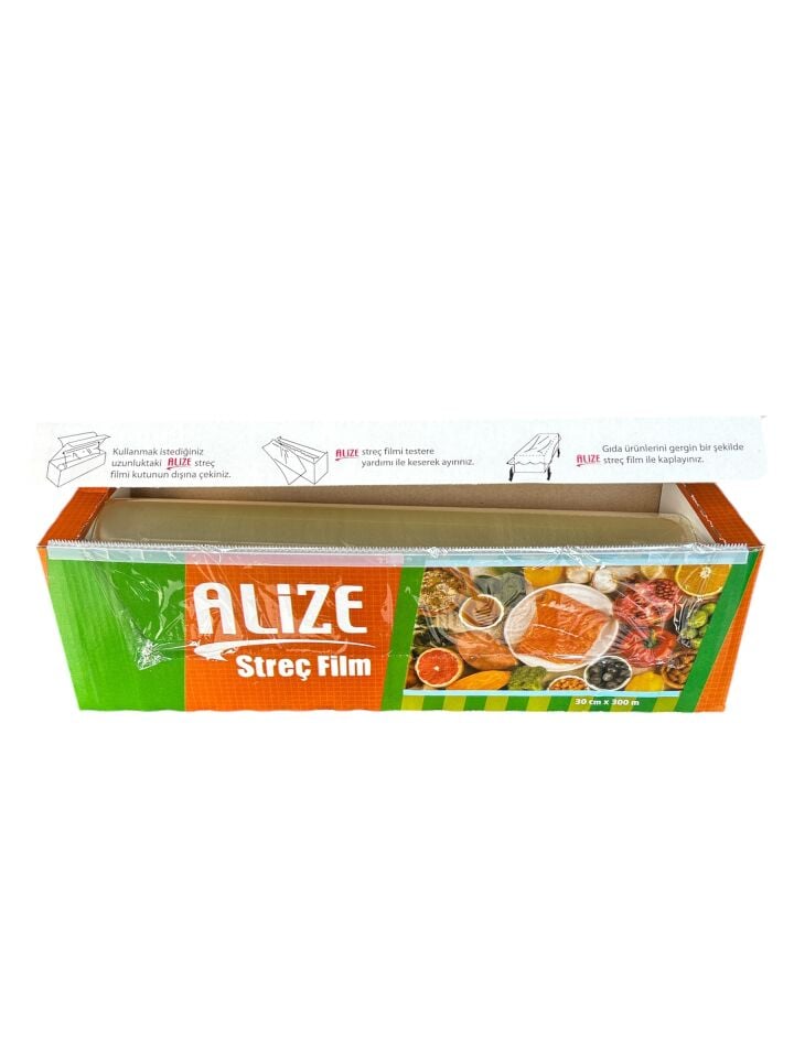 Alize Gıda Streç Film 30 cm 300 Metre (4 Adet)
