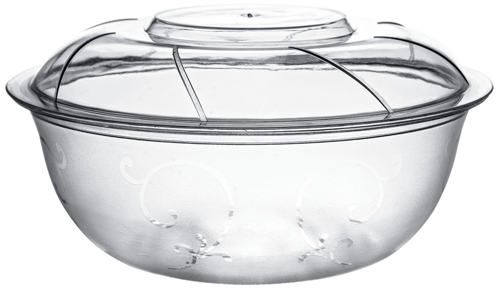 Hittite Crystal Dessert Bowl 350 cc Set (600 Pieces)