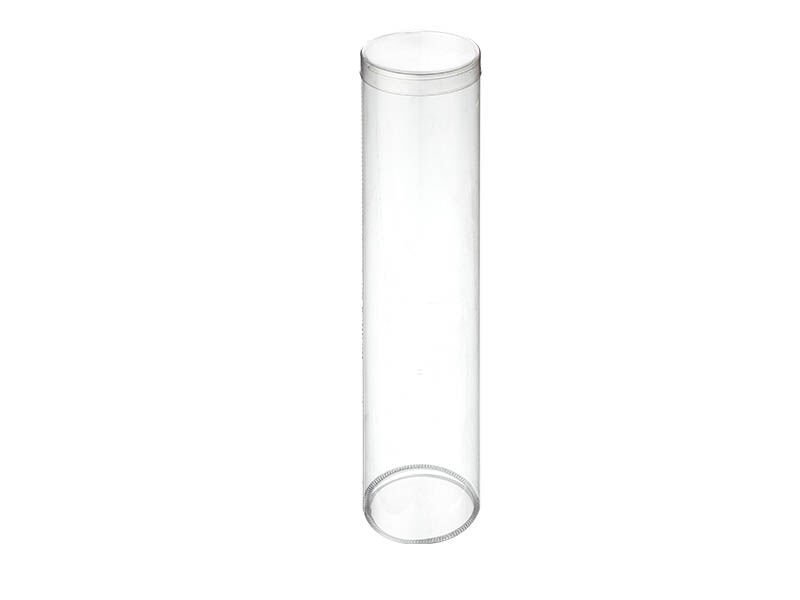 Pet Silindir Kutu 70x300 Kapaklı (150 Adet)