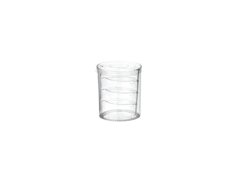 Transparent Macaron Container Vertical Set of 4 (360 Pieces)