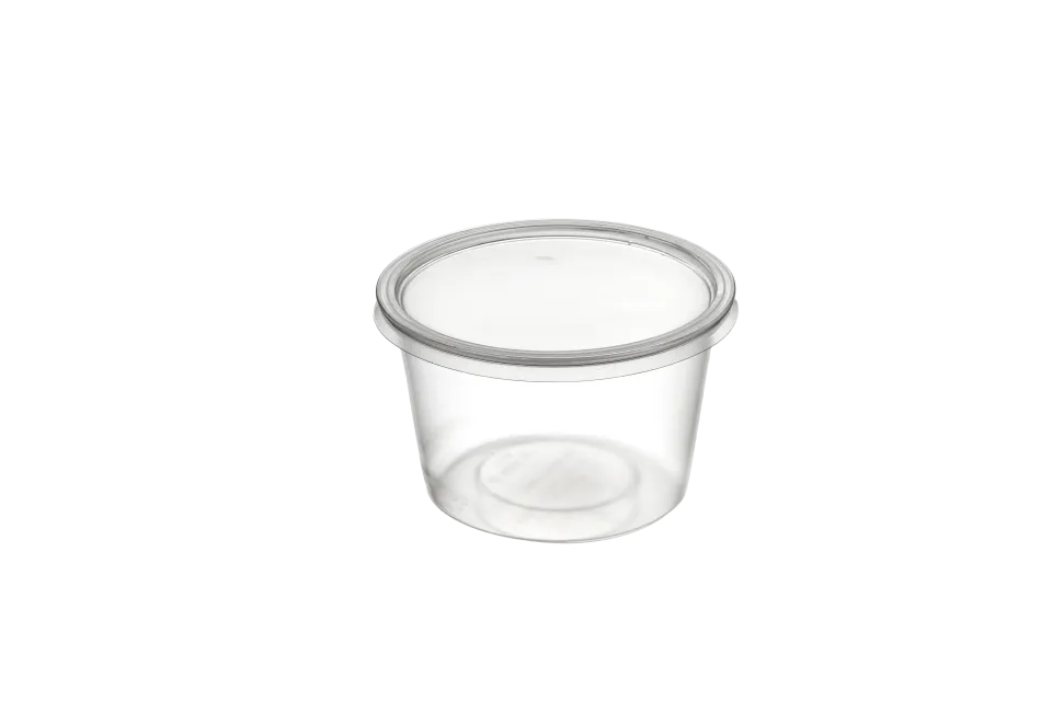 500  cc Vakumlu Deli Kase Kapaklı PP Set (500 Adet)