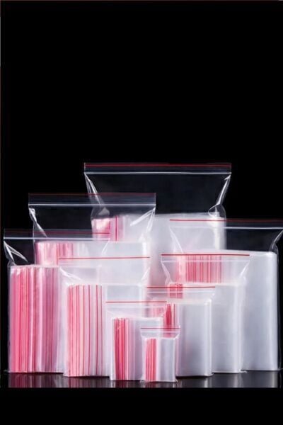 حقيبة بسحاب مقاس 16×20 (12 عبوة)