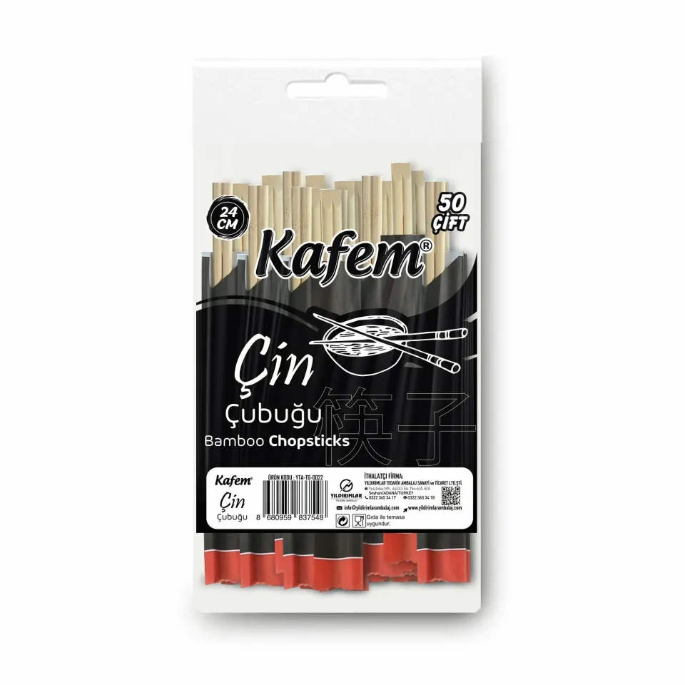 Bambu Chopsticks 50'li (10 Paket)