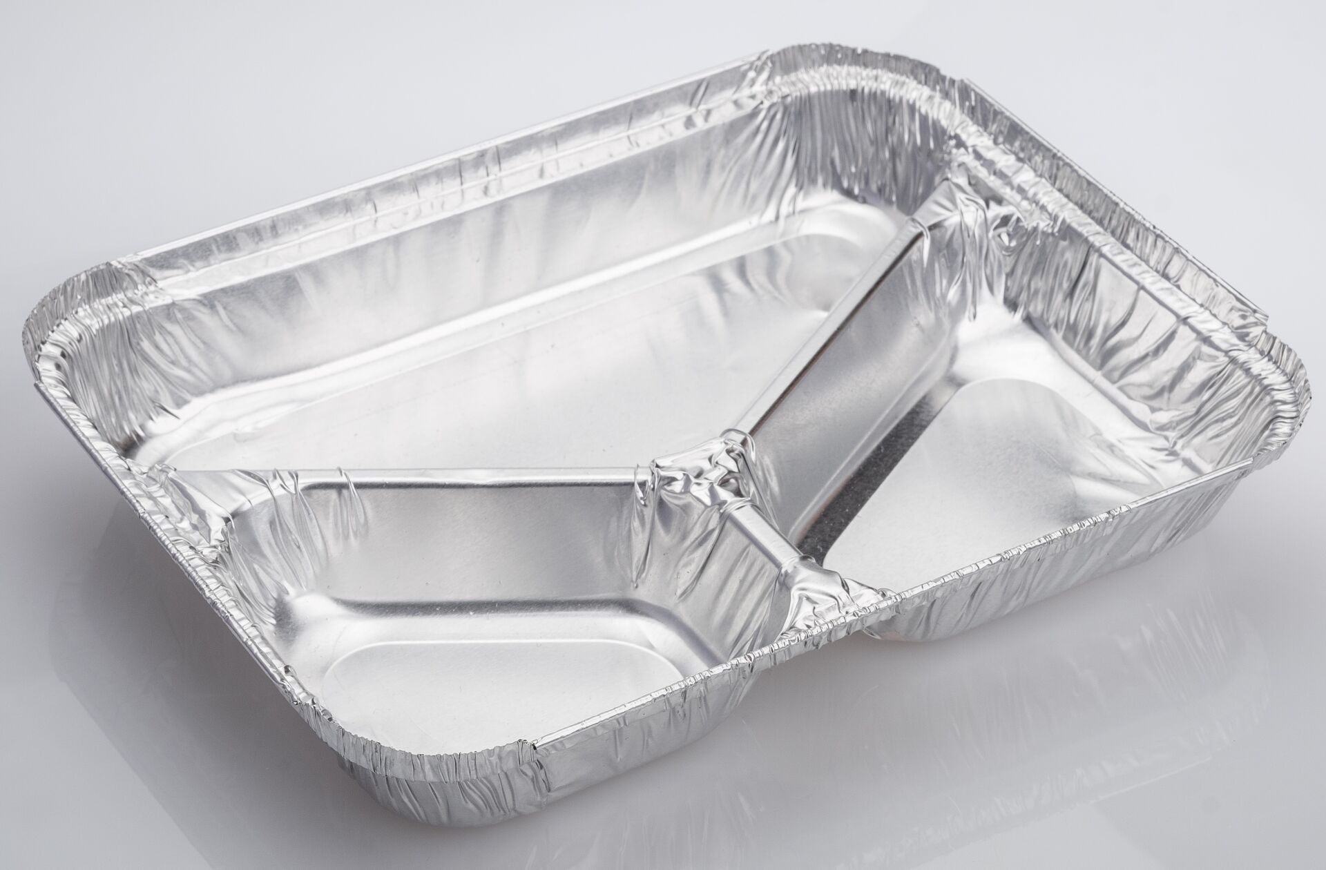 S681L Aluminum Plate 3 Compartments (1000 Pieces)