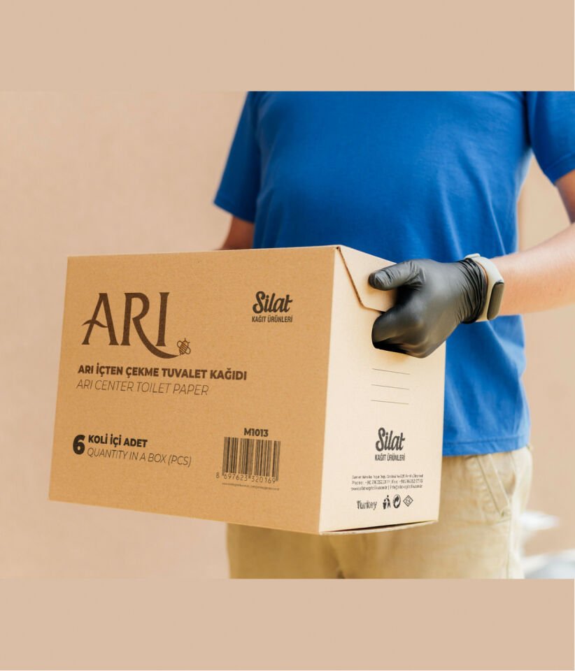 Arı İçten Çekme Tuvalet Kağıdı 4 Kg (6 Rulo)