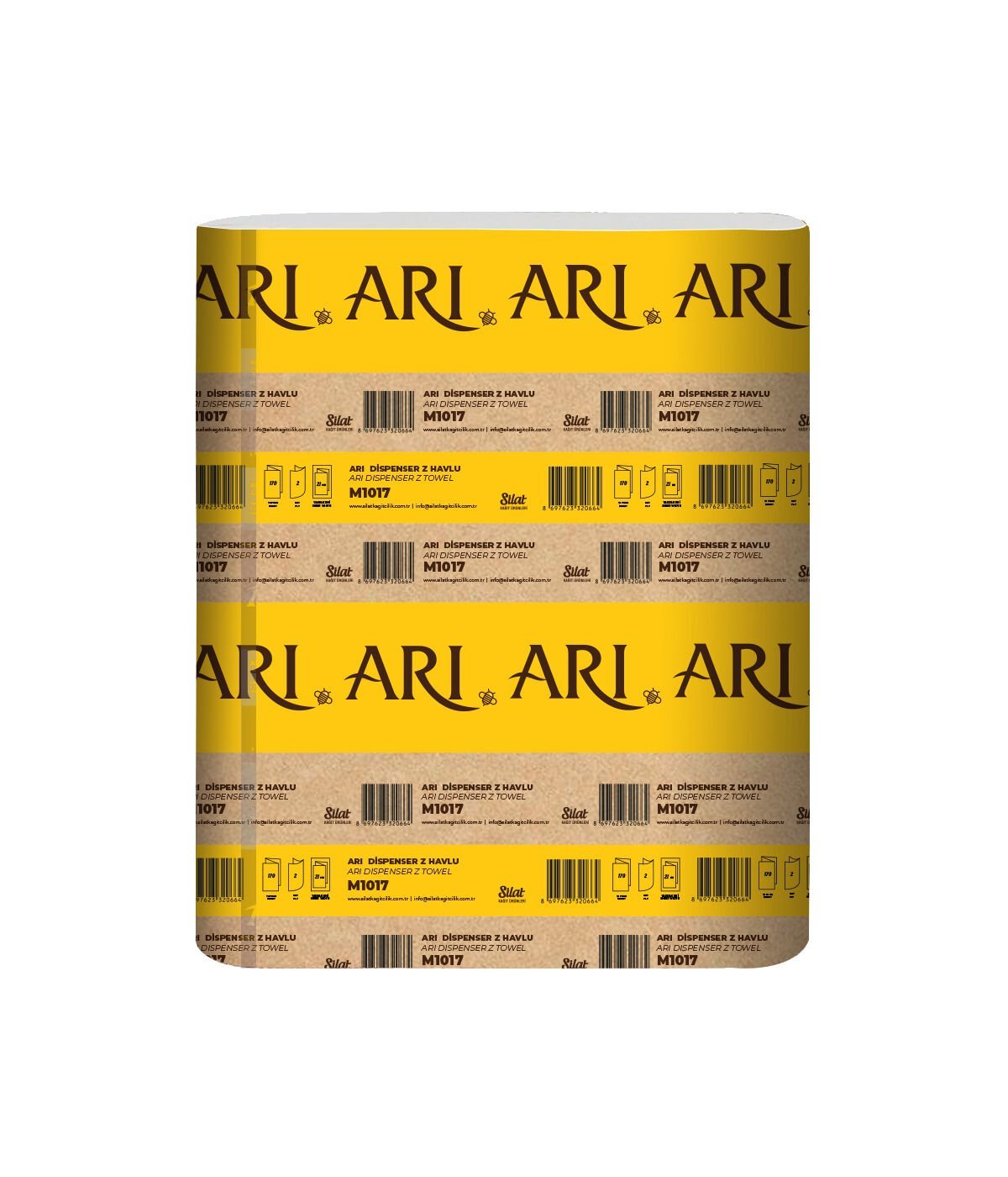 Bee Z Fold Towel 200 Pieces X 12 Packs (2400 Pieces)