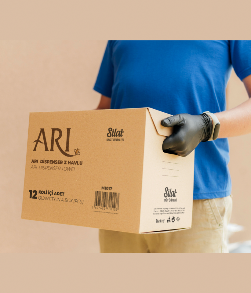 Bee Z Fold Towel 200 Pieces X 12 Packs (2400 Pieces)