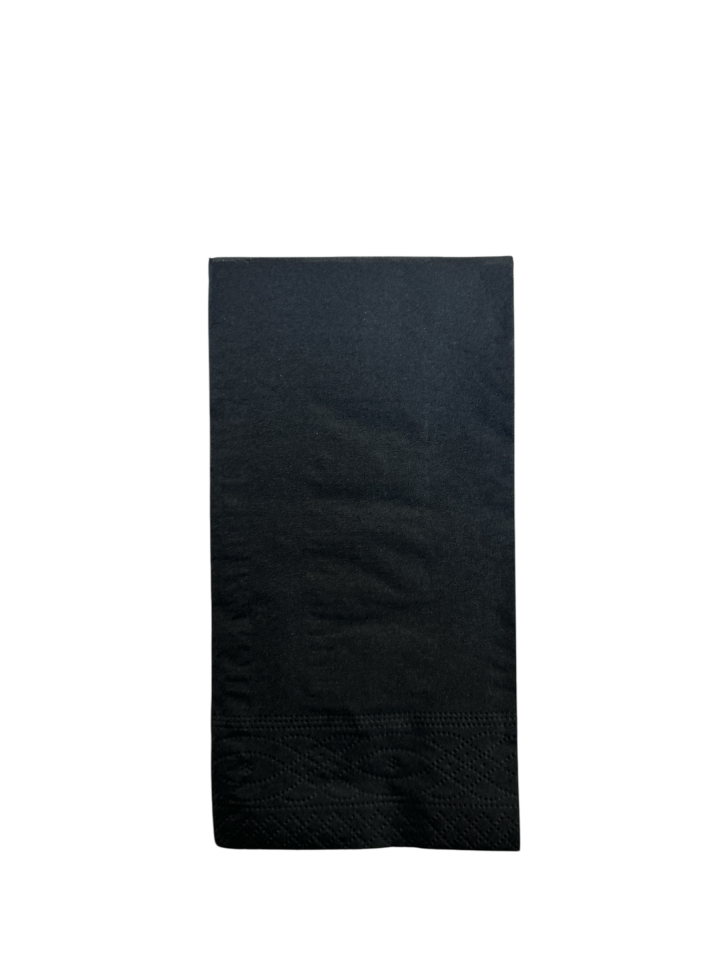 Black Waiter Folding Napkin 33X33 (1200 Pieces)