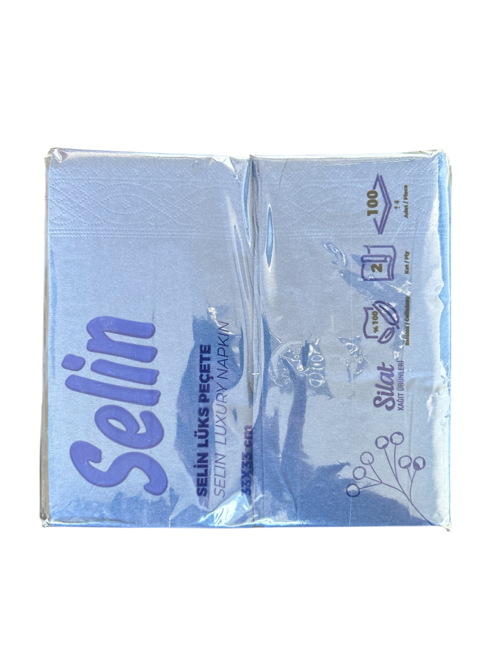 Lacivert Garson Katlama Peçete 33X33 (1200 Adet)