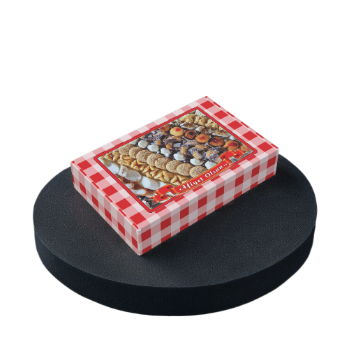 Cookie Box 500 Gr Cardboard (100 Pieces)