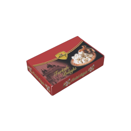 Turkish Delight Box 1000 Gr Cardboard (100 Pieces)