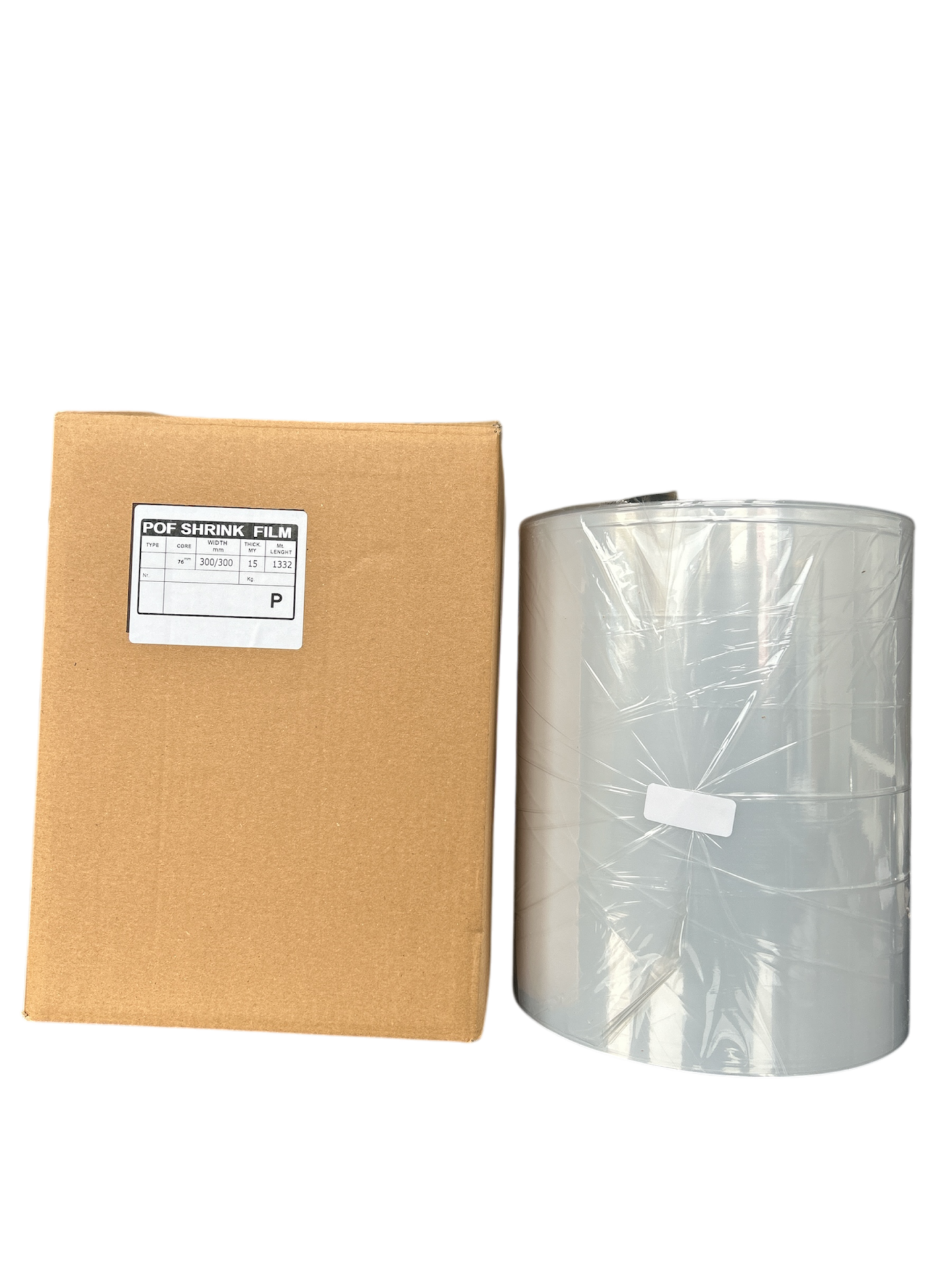 POF Shrink Film 30 cm 1332 Mt 15 Mic