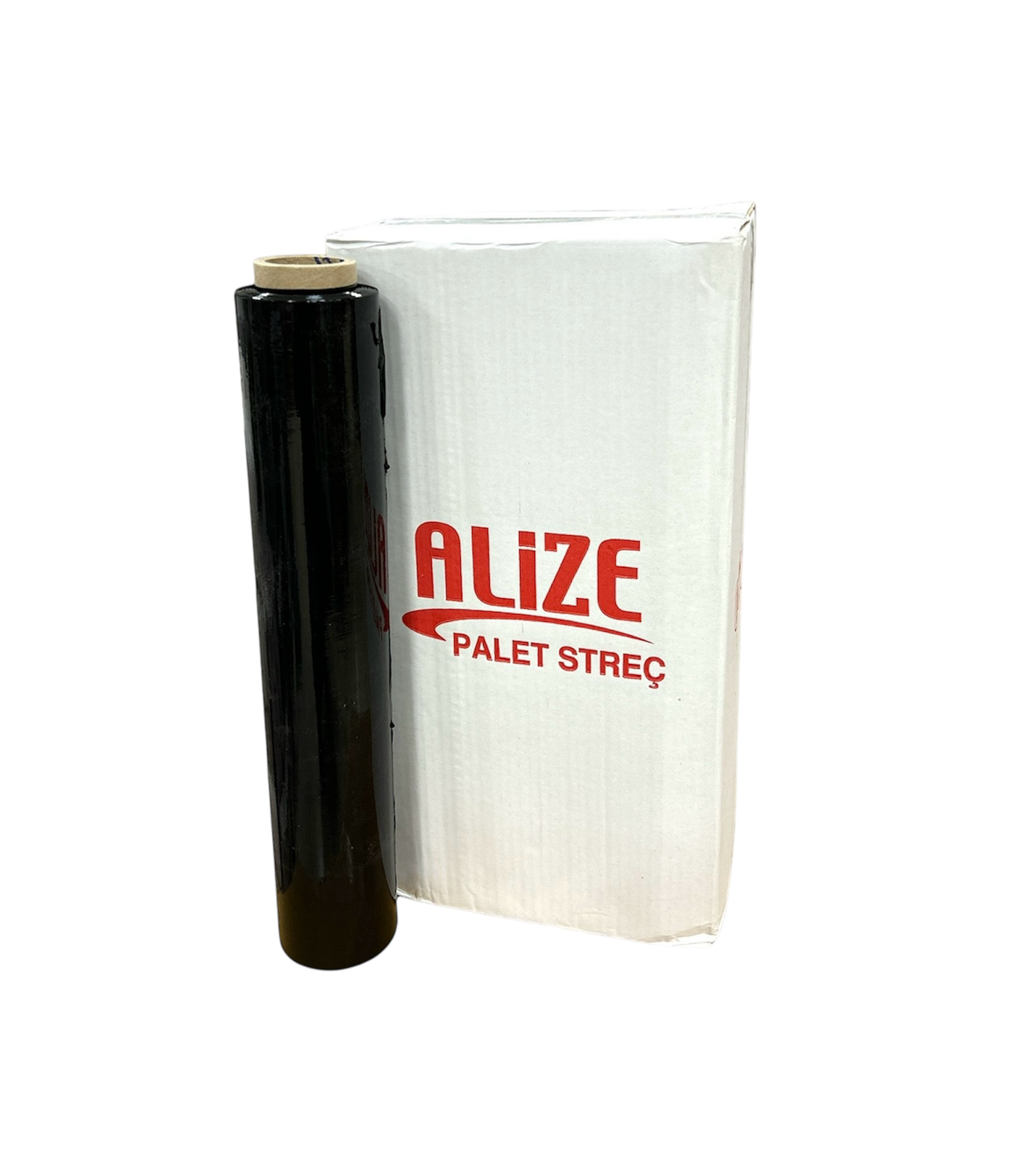 P.E Siyah Palet Streç Film 17 Mikron 200 mt (6 Adet)