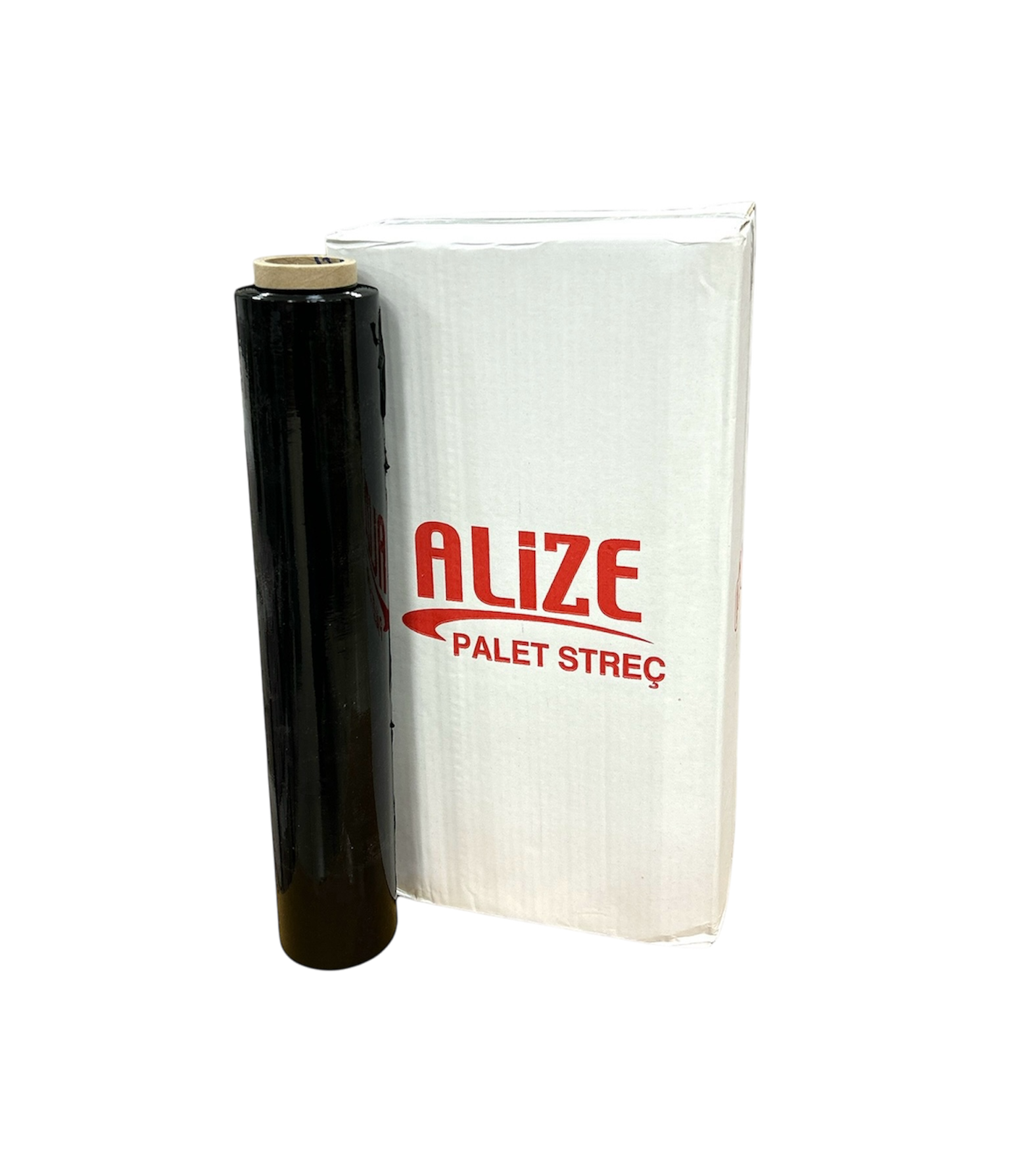 P.E Siyah Palet Streç Film 17 Mikron 200 mt (6 Adet)