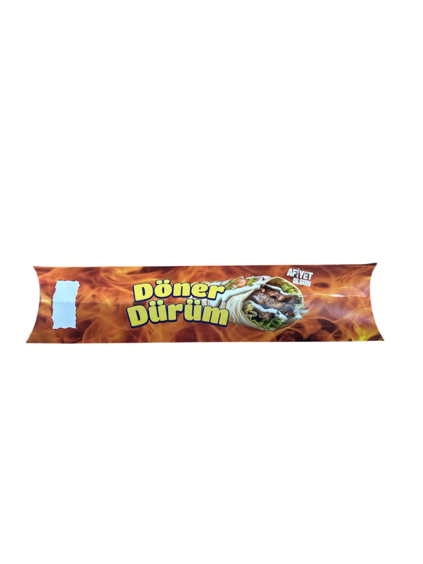 Uzun Dürüm Kutusu Karton Zurna (300 Adet)