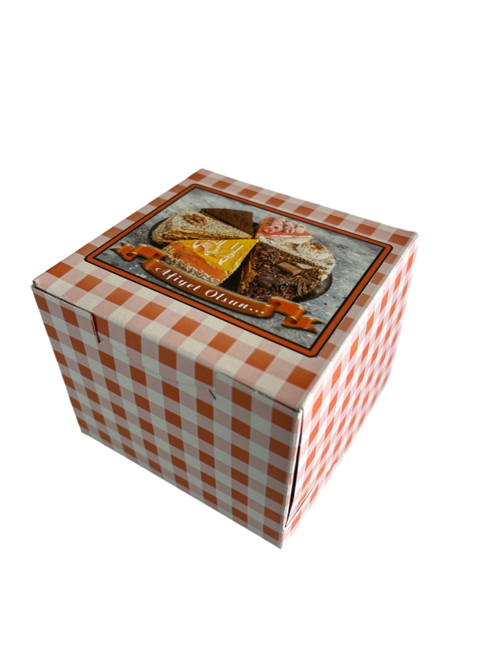 Tekli Pasta Kutusu Karton (100 Adet)