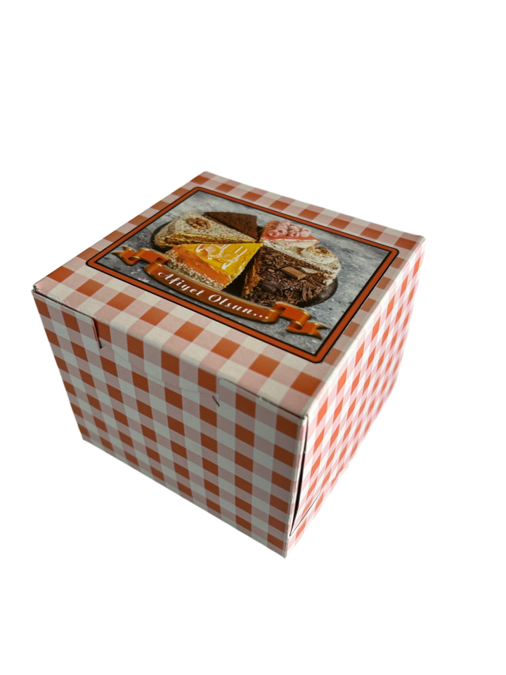 Tekli Pasta Kutusu Karton (100 Adet)