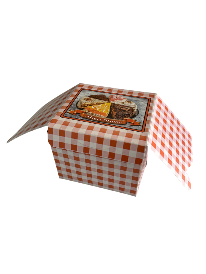 Tekli Pasta Kutusu Karton (100 Adet)