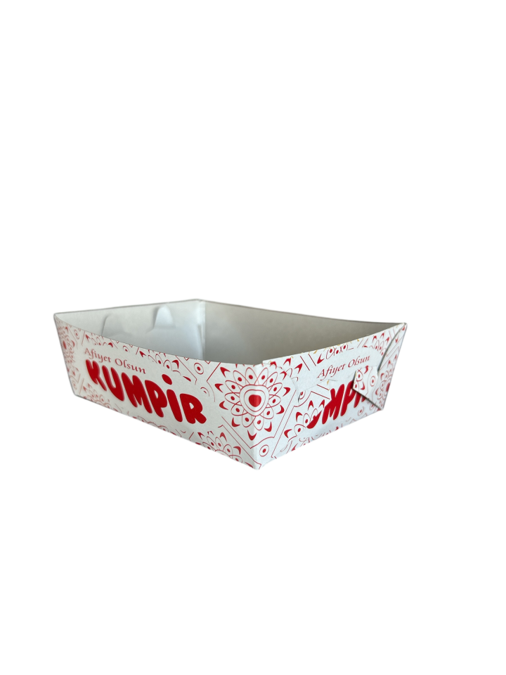 Kumpir Kutusu Karton 12X8X4  (1200 Adet)