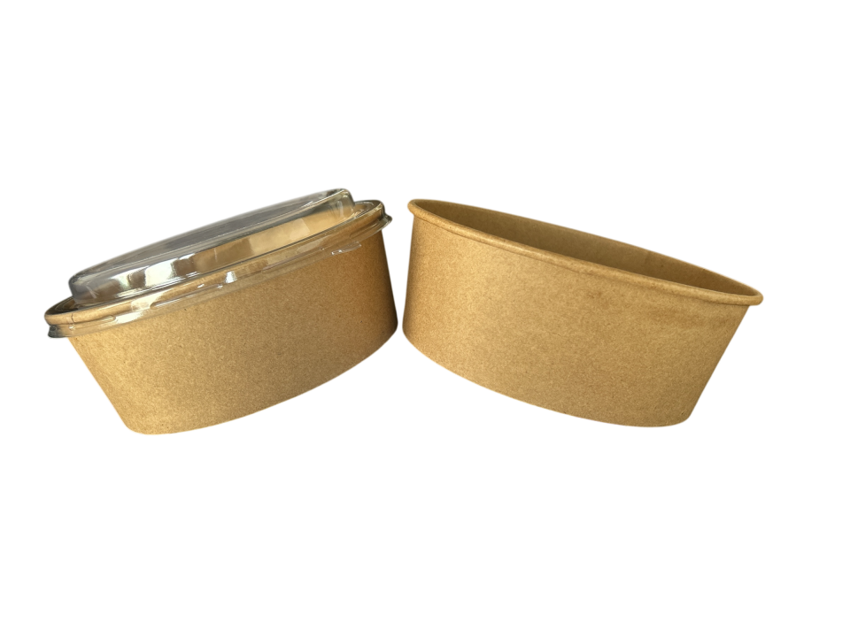 1300 cc Kapaksız Karton Salata Kase (300 Adet)