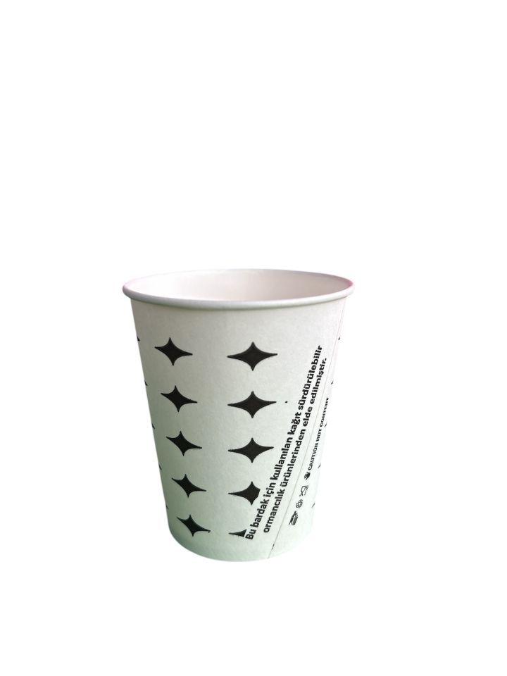 7 Oz Ekonomik Karton Bardak 3,6-3,8 Gr (3000 Adet)