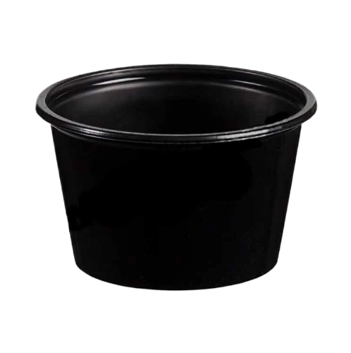 100 cc Sauce Container Panda Black (1000 Pieces)