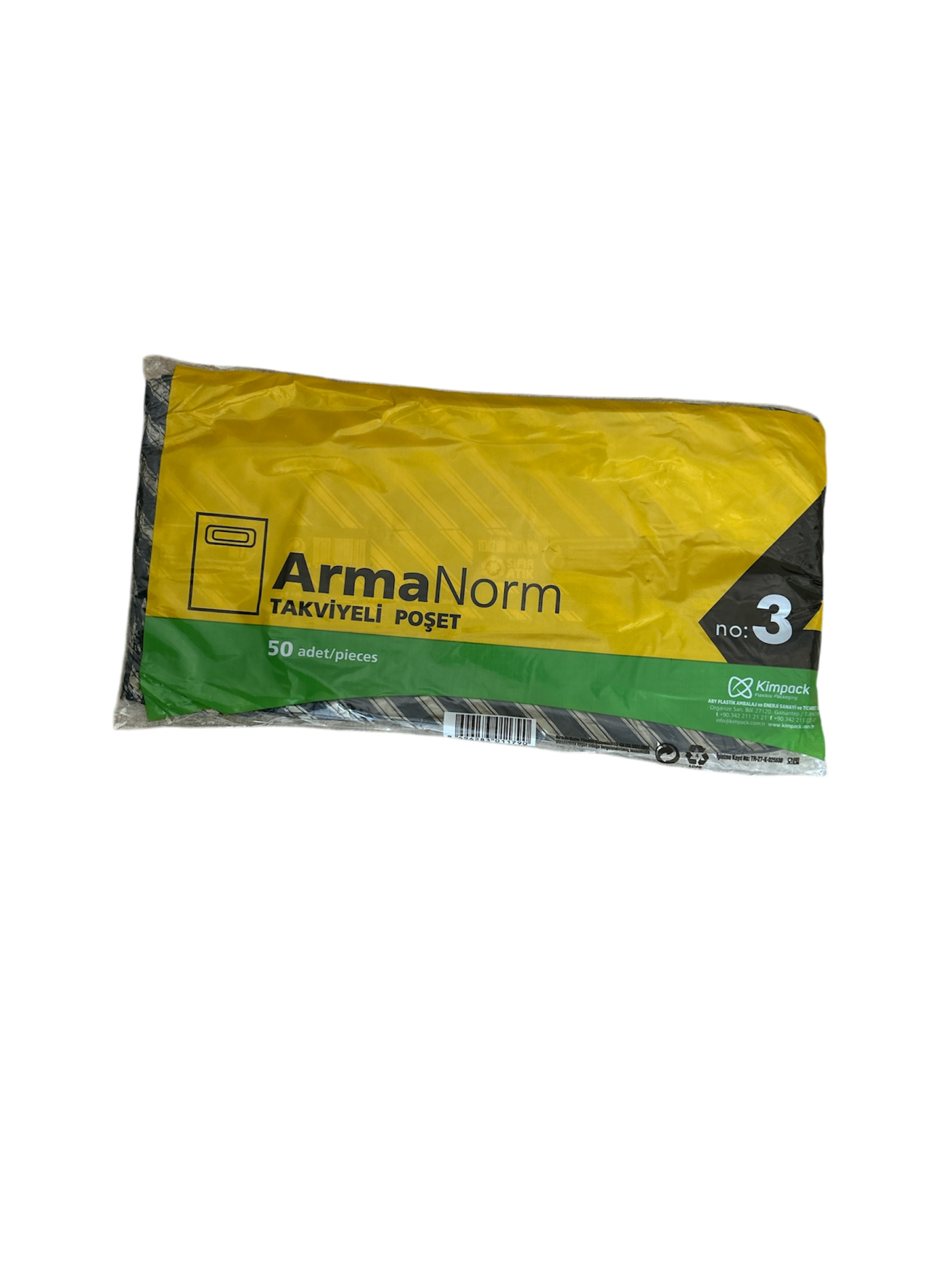 Takviyeli Poşet Diagonal Desen 33X45 (1000 Adet)