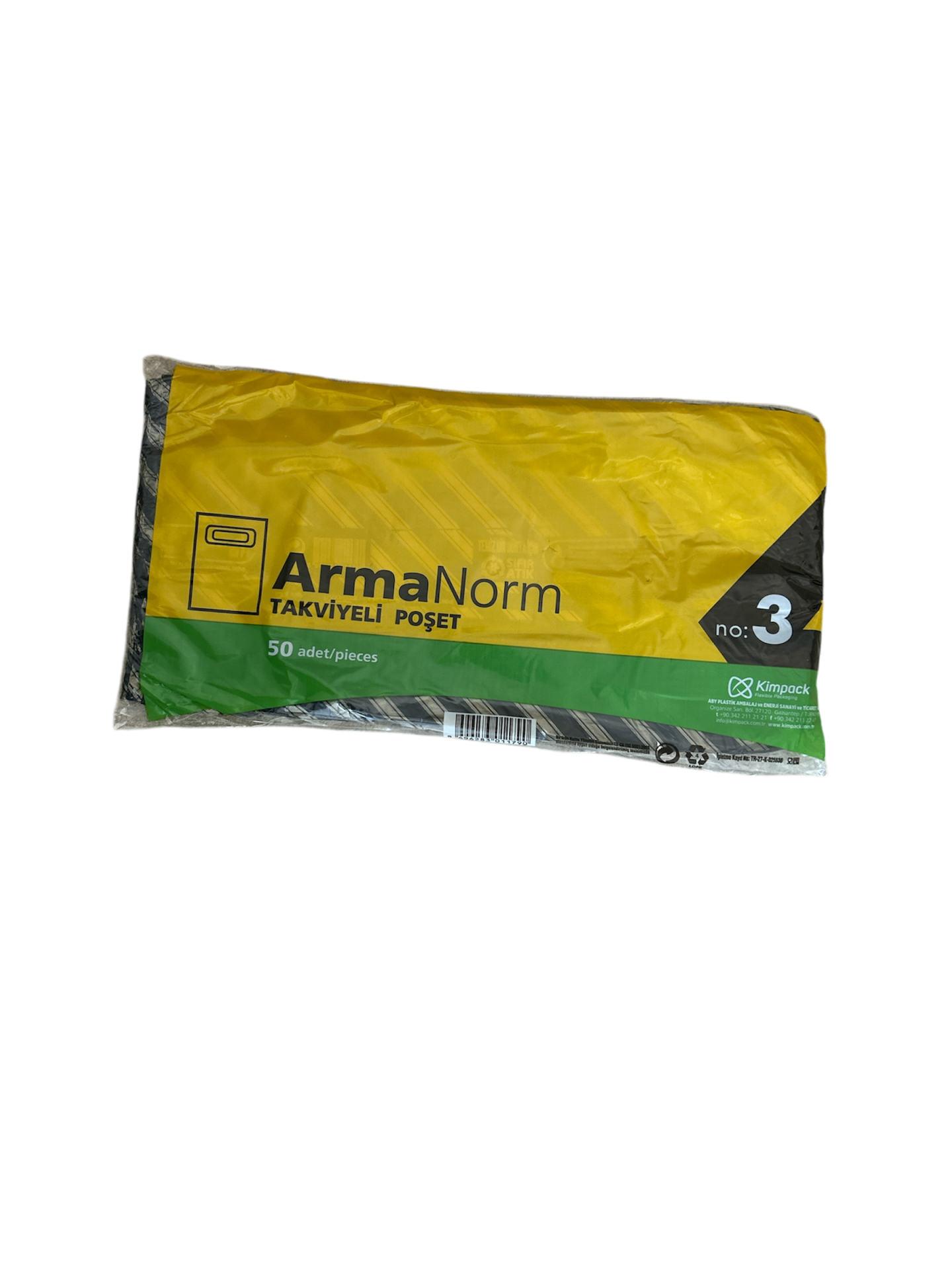 Takviyeli Poşet Diagonal Desen 33X45 (1000 Adet)