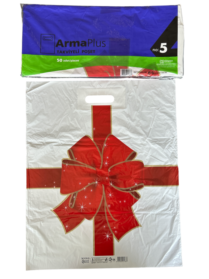 Reinforced Bag Ribbon Pattern 50X60 (750 Pieces)