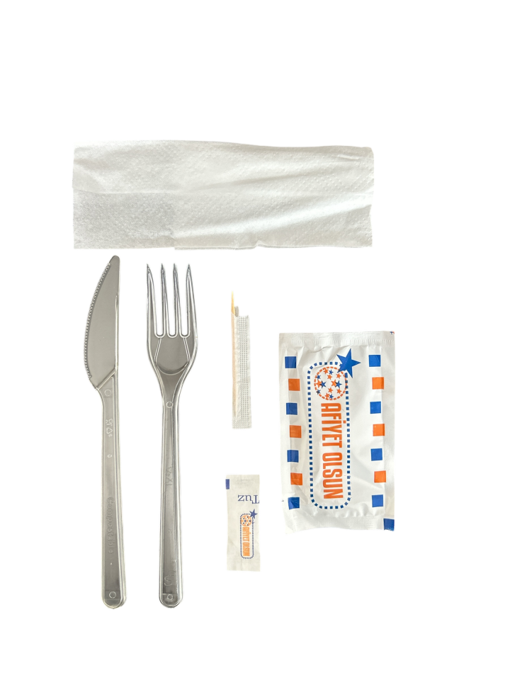 6 Lı İkram Set Çatal Bıçak (500 Adet)