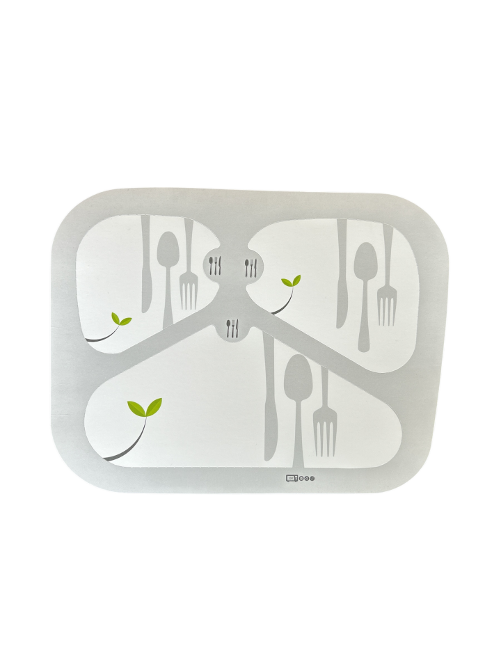 KT-30K Standard 3 Compartment Lid (500 Pieces)